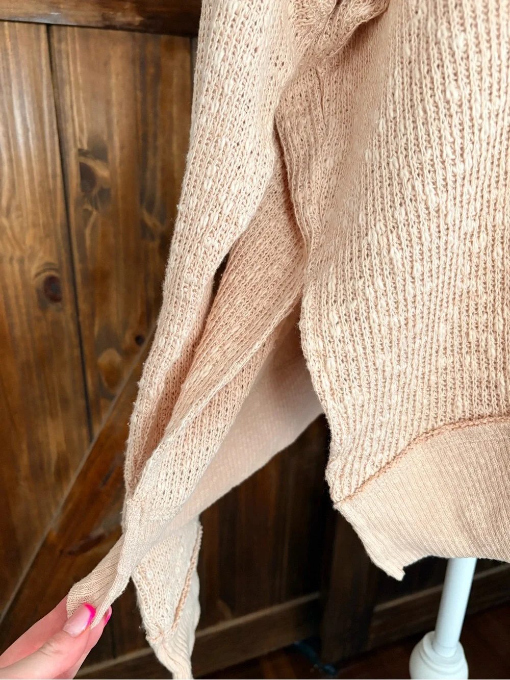 Free People We The Free Tommy Turtleneck Slouchy Sweater in Toasted Almond 🤍✨